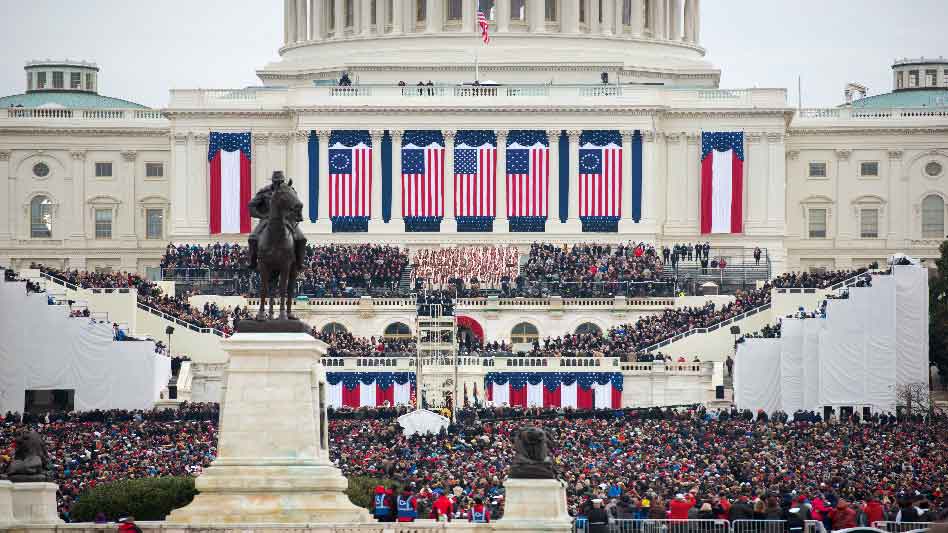 Rabbi Marvin Hier Prays At The 2017 Presidential Inauguration