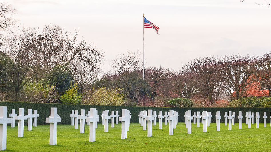 Pray America Great Again American Cemetery Flanders Field Belgium