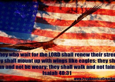 Pray America Great Again Isaiah 40 31