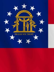 Pray America Great Again George State Flag Seal Thirteen Stars