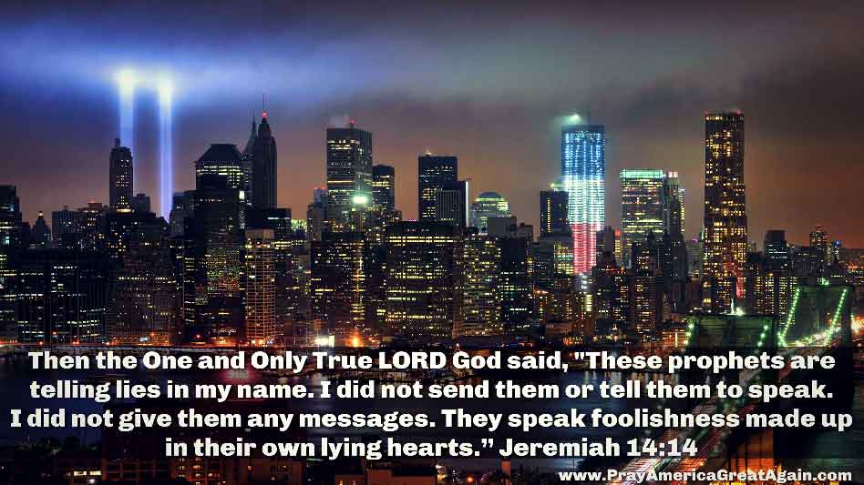 Pray America Great Again Jeremiah 14 14