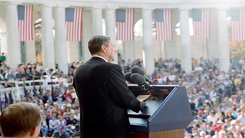 President Ronald Reagan Speech at Memorial Day Ceremonies May 28, 1984