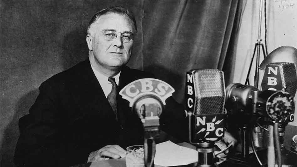 President Franklin D. Roosevelt Closes United Flag Day Radio Address With A Prayer: June 14, 1942