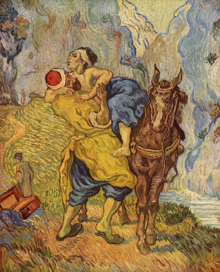 Pray America Great Again Good Samaritan Van Gogh