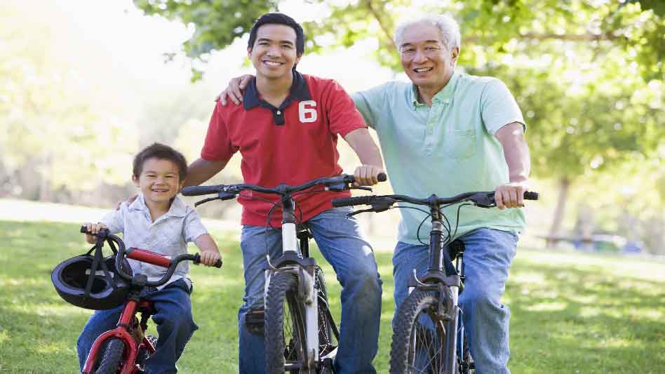 Pray America Great Again Family Three Generations