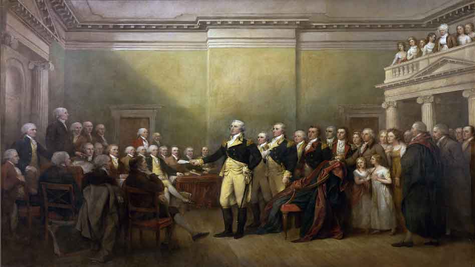 General George Washington Announces Retirement And Prays for the States, June 8, 1783